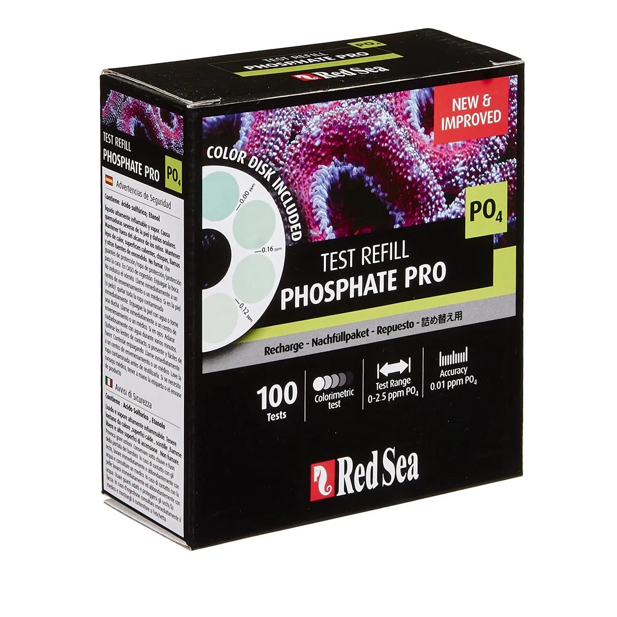 Phosphate Pro Reagent Refill Kit (100 testes) / Red Sea