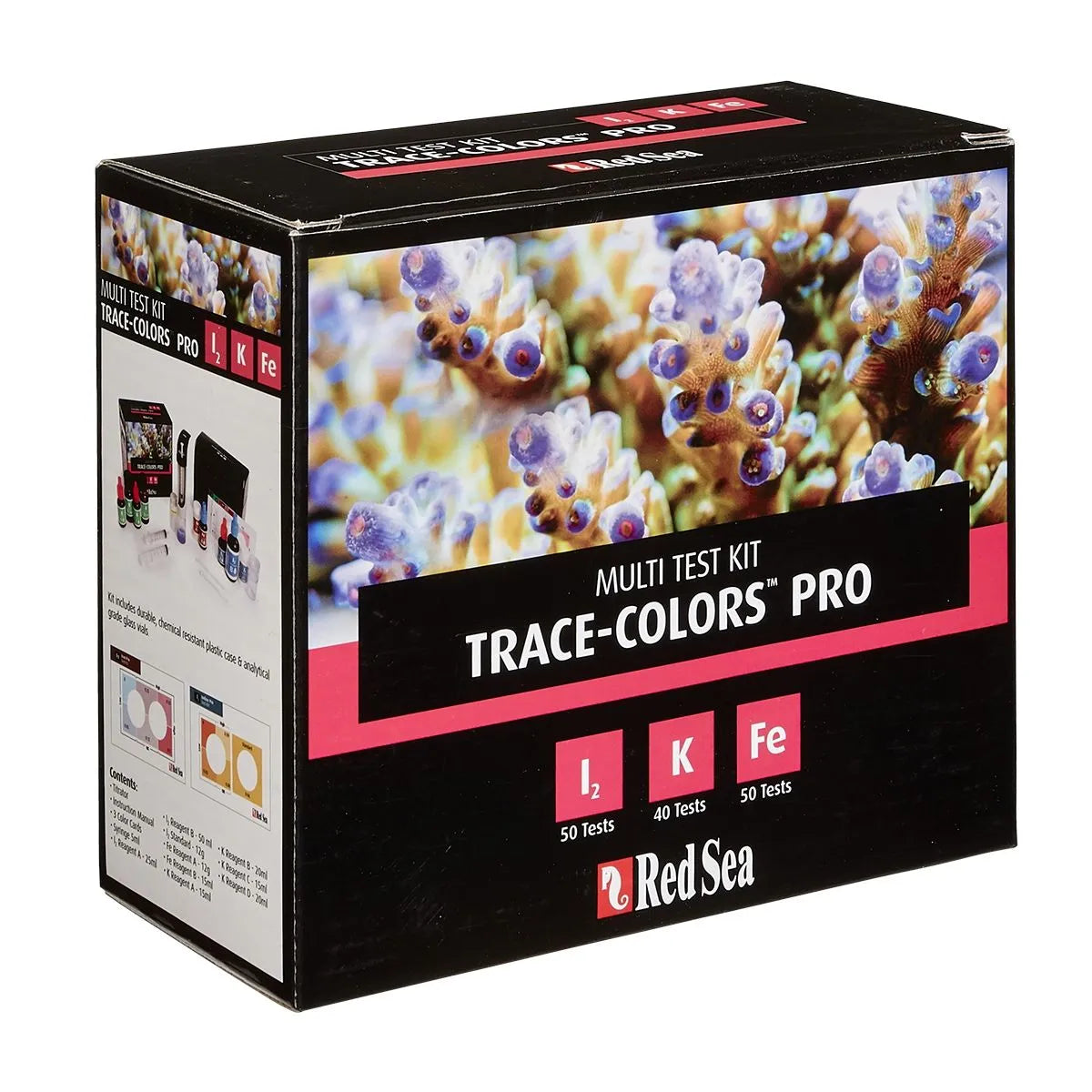 Trace Colors Pro Multi Test Kit (I2, K, Fe) / Red Sea