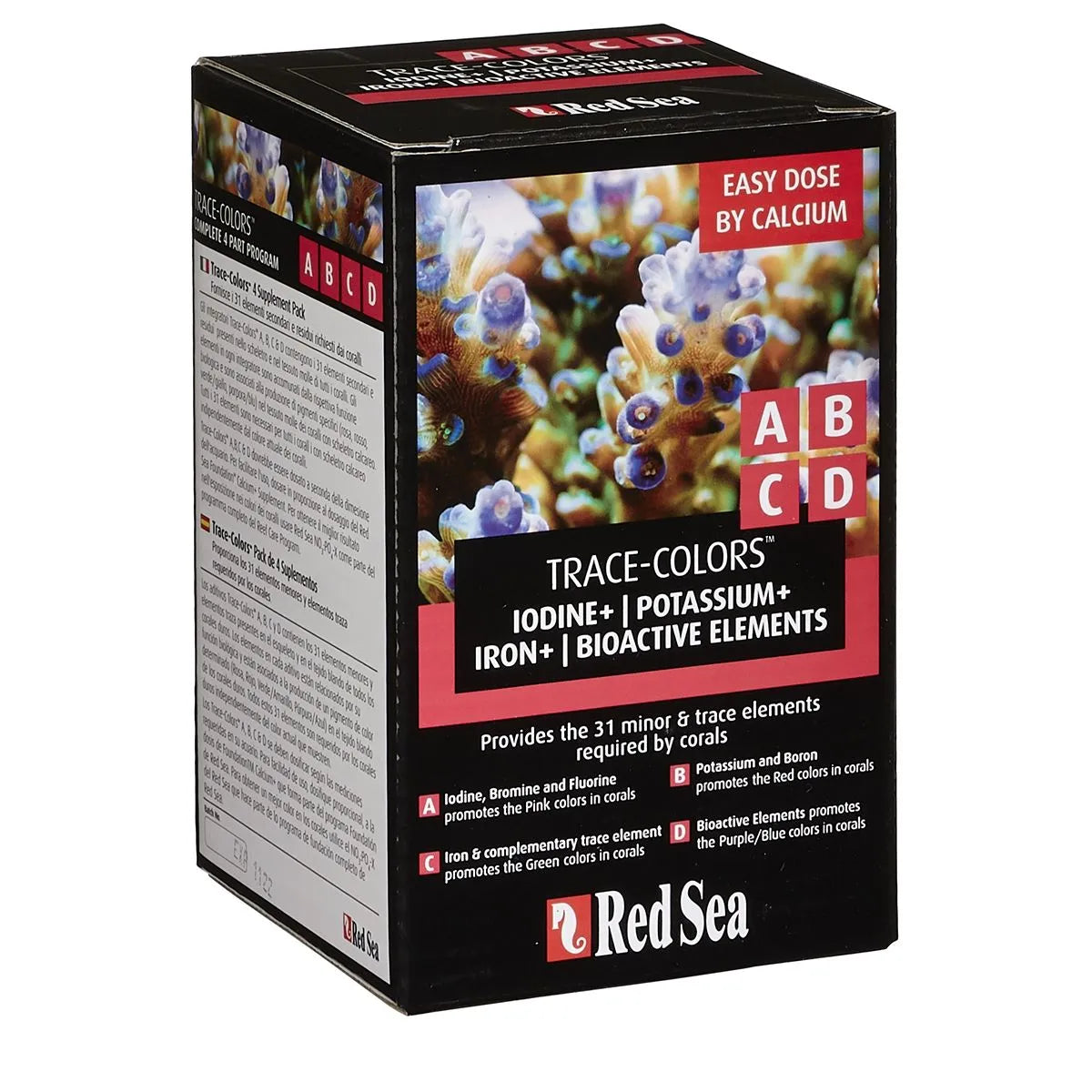 Trace Colors A/B/C/D 100ml / Red Sea