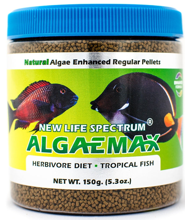 AlgaeMax Medium Regular Pellets (1mm-1,5mm) 150g / New Life Spectrum
