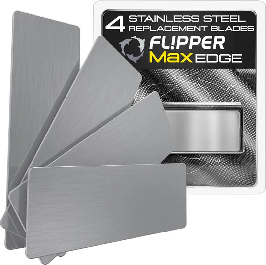 Lâminas de Reposição Inox Max Edge 4un / Flipper