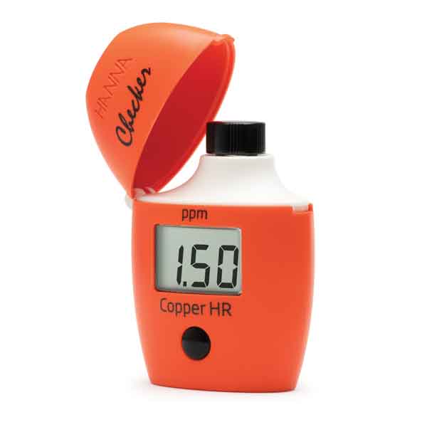 Checker HC para Cobre – Faixa Alta HI702 / Hanna Instruments
