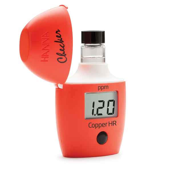 Checker HC para Cobre – Faixa Alta HI702 / Hanna Instruments