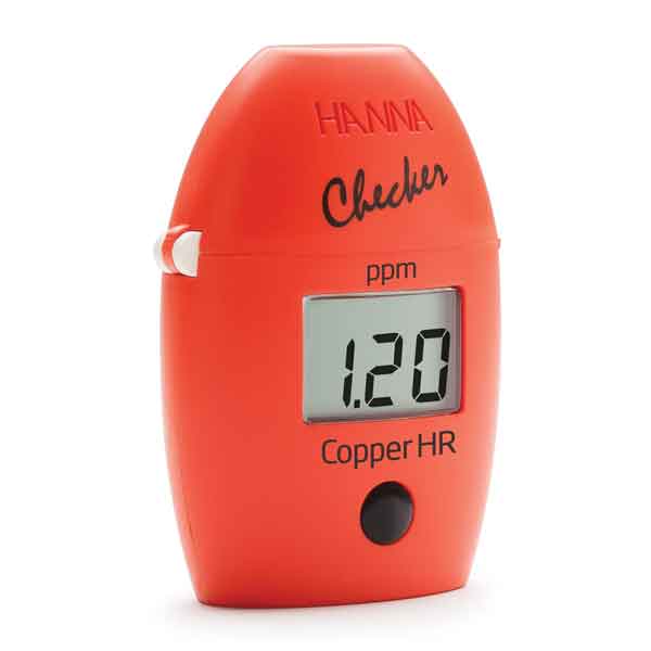 Checker HC para Cobre – Faixa Alta HI702 / Hanna Instruments