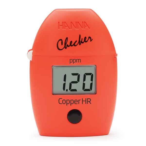 Checker HC para Cobre – Faixa Alta HI702 / Hanna Instruments