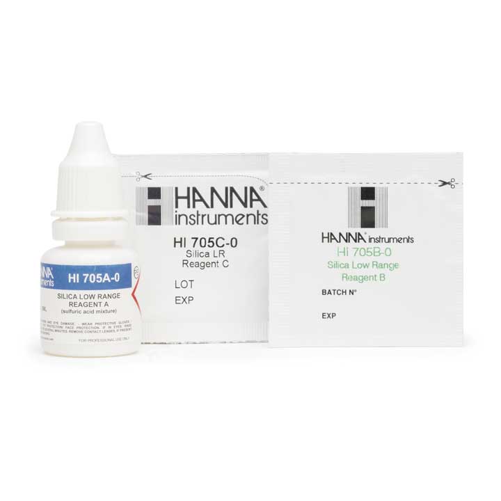 Reagentes para Checker HC de Sílica – Faixa Baixa (100 testes) HI705-25 / Hanna Instruments