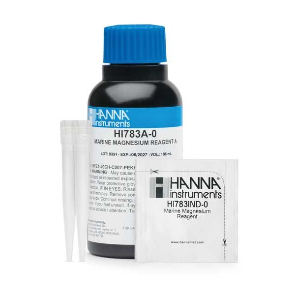 Reagentes para Checker de Magnésio Marinho (25 testes) HI783-25 / Hanna Instruments