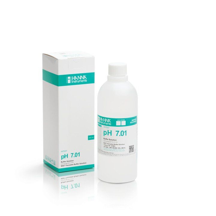 Solução de calibração de pH 7.01 (500mL) HI7007L / Hanna Instruments