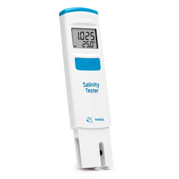 Medidor de Bolso à Prova d’Água para Salinidade Marinha HI98319 / Hanna Instruments