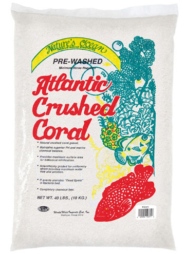 Atlantic Crushed Coral (1.2mm - 1.7m) 9kg / Natures Ocean