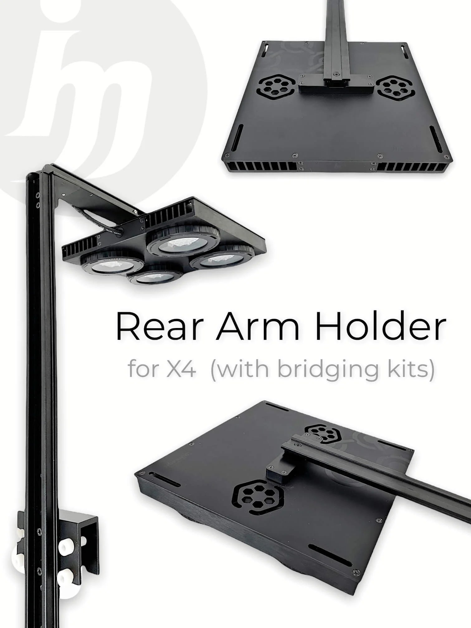 Suporte Simples com Placa de Fixação X4 SW PRO / Illumagic